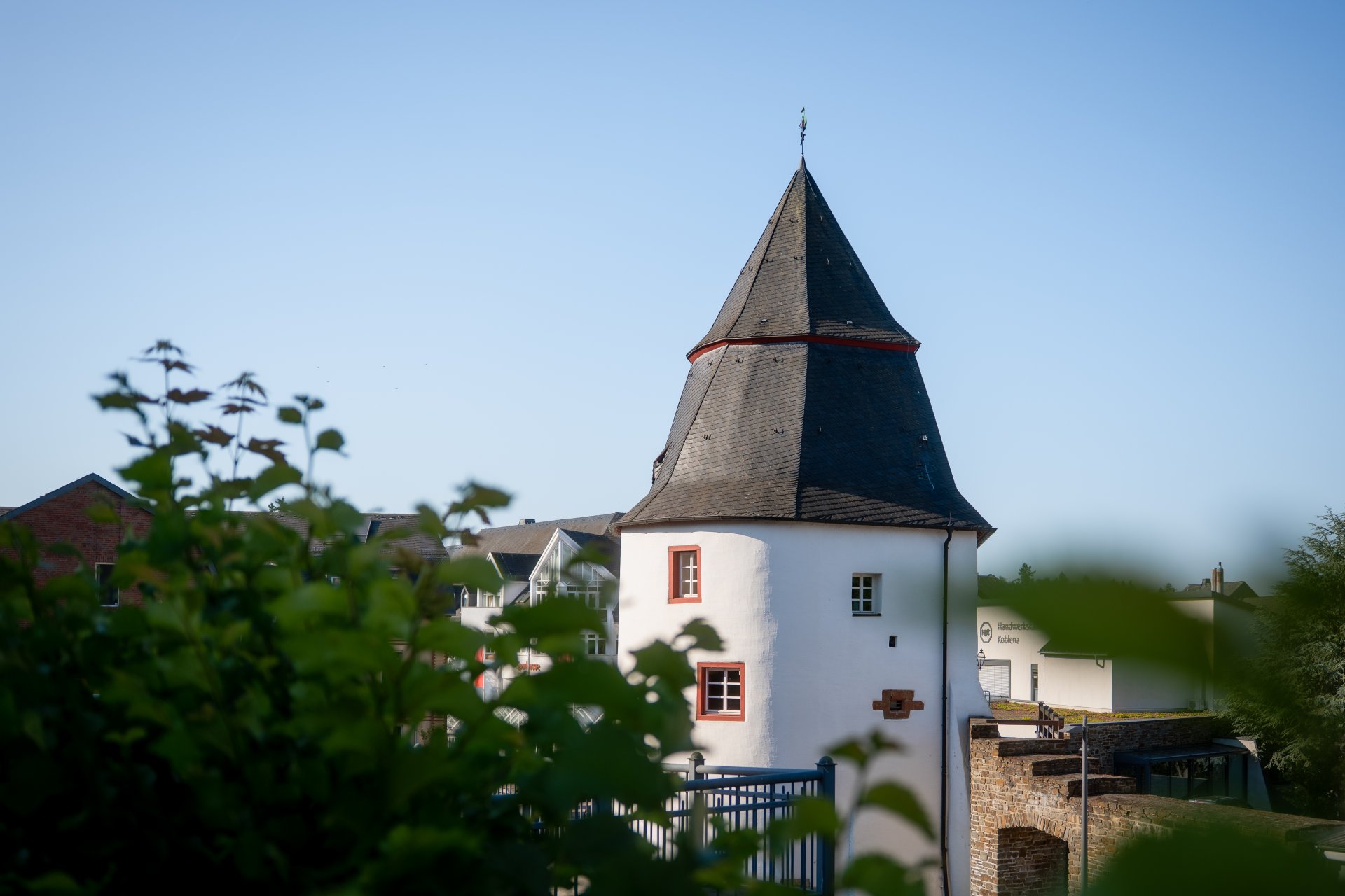 Blick auf den Schinderhannesturm